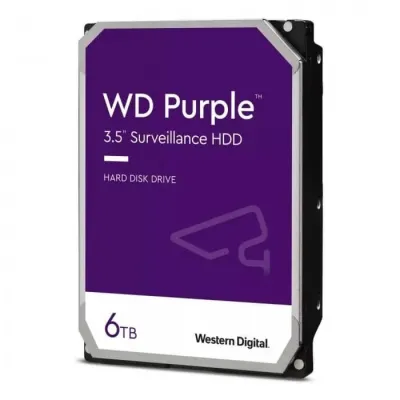 Жорсткий диск 3.5" 6TB 256MB Western Digital Purple (WD64PURZ)